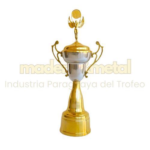 Imagen de Copa de metal con tapa - M5.530